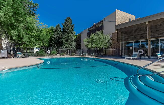 Villa Apartments community pool