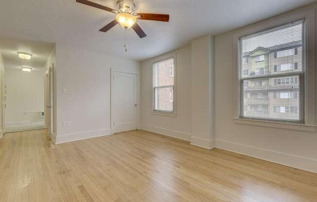 Remodeled Studio Living Space & Dining Nook at Stockbridge Apartment Homes, Seattle, WA