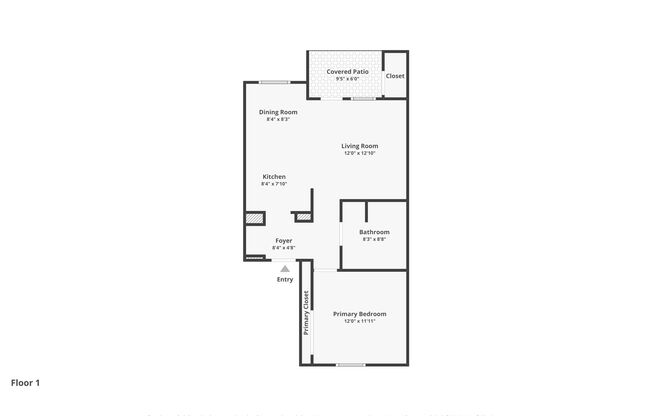 1 bed, 1 bath, 725 sqft, $1,495, Unit 1925-114