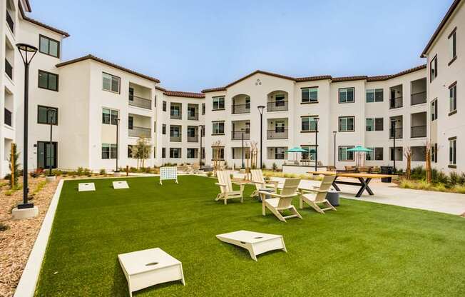 Outdoor Patio at Pradera Apartments, San Ramon, California