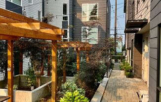 Hip and Modern Townhome In Greenwood!  Two bedrooms plus Flex Space Room