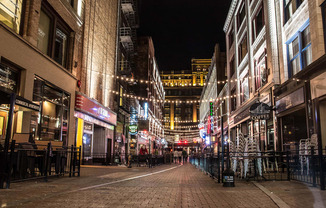 Commercial Street at East 4th Street, Cleveland, OH, 44115