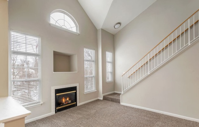 Oversized Windows & Vaulted Ceilings at Owings Park Apartments, Owings Mills, 21117