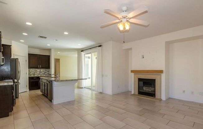 Open concept home with state of the art appliances and upgraded kitchen.