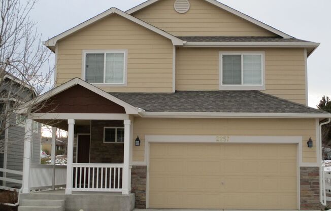Beautiful 3 bedroom, 2.5 bath 2 story home in North Fort Collins!