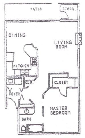 1 bed, 1 bath, 950 sqft, $1,325, Unit 32