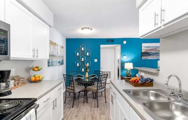 Kitchen with Separate Dining Area