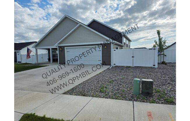 BEAUTIFUL 3 BED 2 BATH SINGLE FAMILY HOUSE IN BILLINGS HEIGHTS