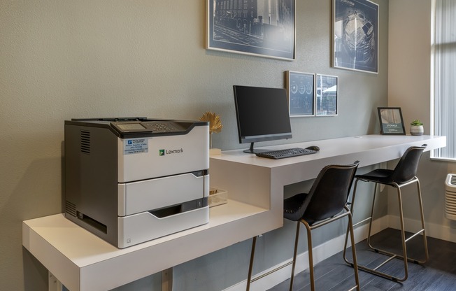 Business Center with Free Printing