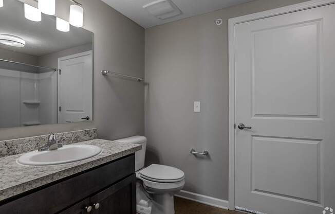 Spa Inspired Bathroom at The Residences at Akita Lane, Canal Winchester Ohio