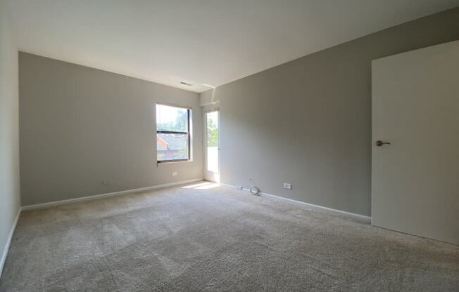 Plush carpeting in the bedrooms