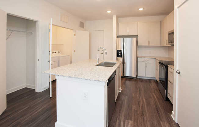 Kitchen with Stainless Steel Appliances