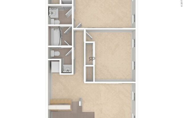 2 beds, 1.5 baths, 926 sqft, $942