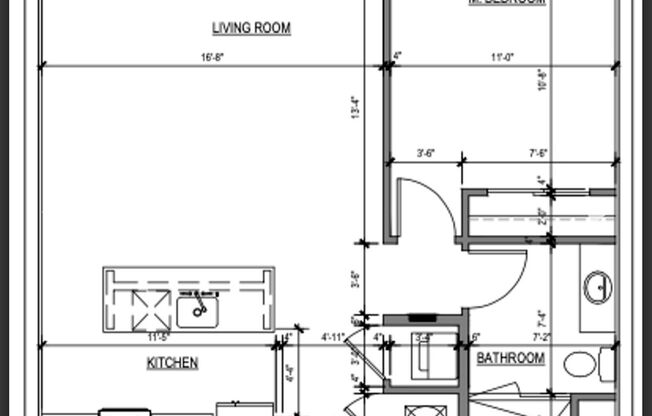 1 bed, 1 bath, 675 sqft, $1,375, Unit Apt 310