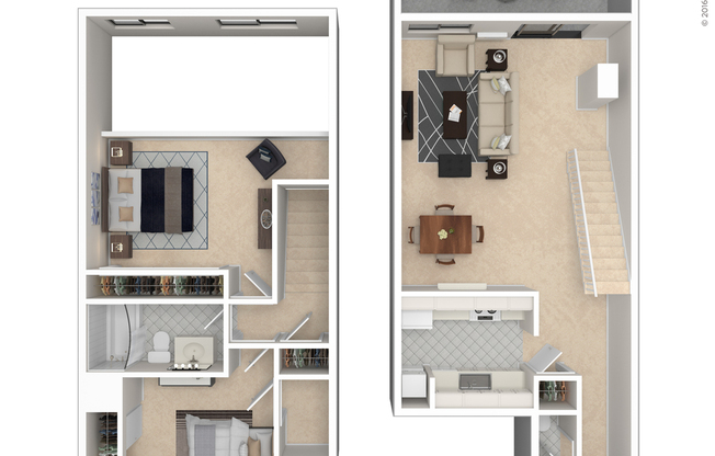 2 beds, 1.5 baths, 1,167 sqft, $2,136