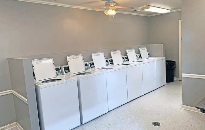 laundry room available at Huntley Ridge New Albany Apartments