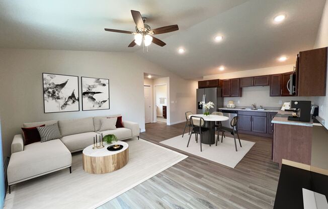 2 beds, 2 baths, 1,110 sqft, $1,775, Unit AT 717-29