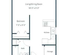 Partner-provided photo for $870 unit