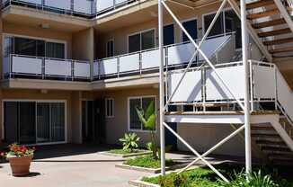 View from inside of community