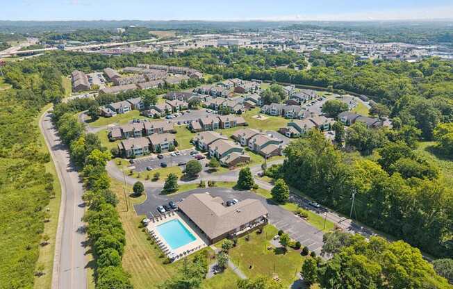 Aerial View of Rivergate Meadows