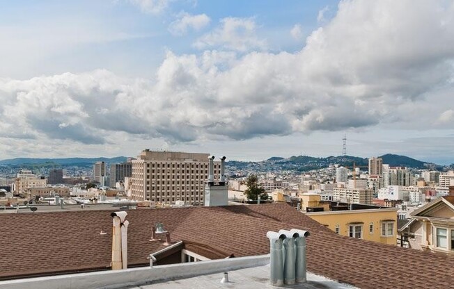 Elegant 2BR Top Floor Penthouse Condo in Prime Nob Hill with 2 Car Garage!