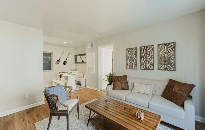 living room in north houston apartments