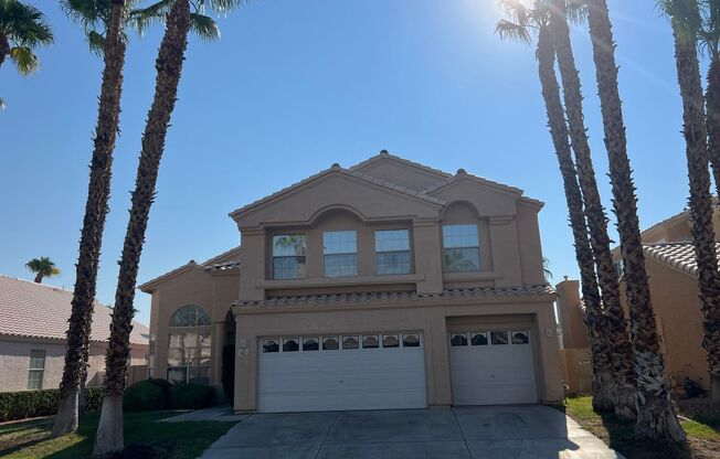 Gated 4 bedroom with a bonus room in Summerlin!