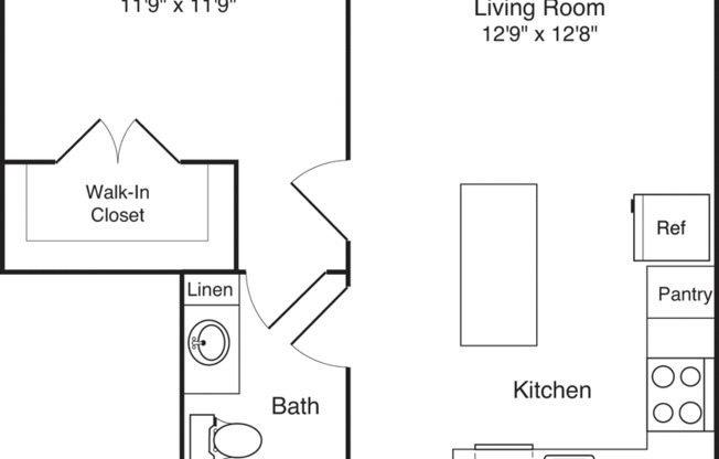 1 bed, 1 bath, 786 sqft, $1,490, Unit 718