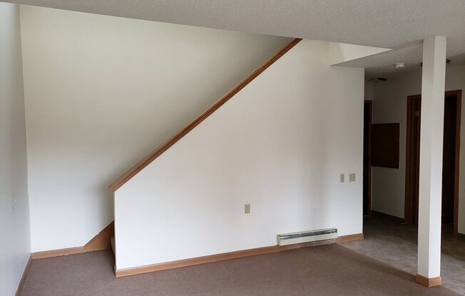 two bedroom townhouse stairs