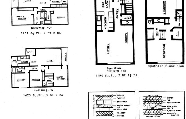 2 beds, 1.5 baths, 1,194 sqft, $2,600, Unit 3786.5