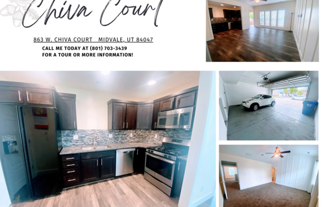 3 Bed x 2 Bath Townhome -2 car garage -  1320 FT2 - Yard Space & More