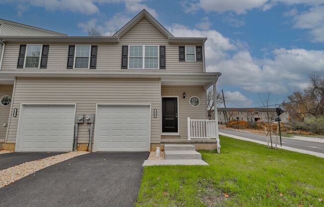 Beautifully designed brand-new construction 3 bedroom end of row townhouse, perfectly located in the heart of South Allentown.