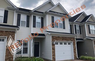 Great Location! 3 Bedroom 2.5 Bathroom 1 Car-Garage Townhouse w/ Main Level Primary Suite @ Bryarton Village, Raleigh, Available Now!