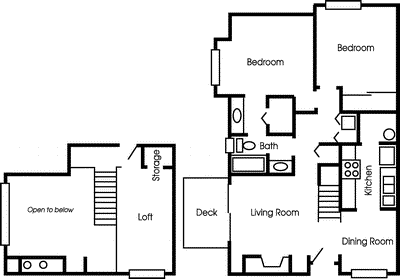 2 beds, 1 bath, 1,174 sqft, $4,023, Unit 23
