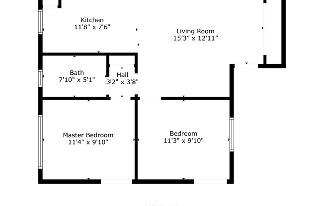 2 beds, 1 bath, 585 sqft, $1,895, Unit 14