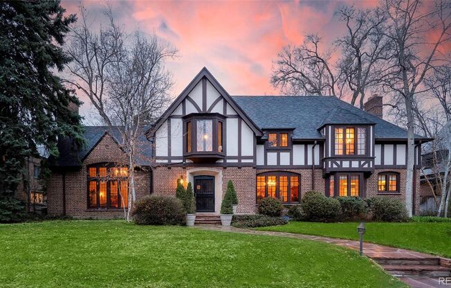 LOCATION LOCATION!! Exquisite English Tudor at the Denver Country Club located just 1 block away from Cherry Creek North!!