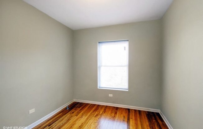 Bedroom with lots of natural lighting