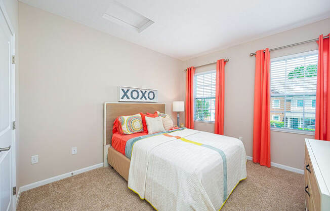 a spiral bed in a room with a circle of windows