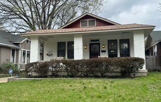 Renovated 3 BR-2 BA Cooper-Young Bungalow.  LAWN MAINTENANCE INCLUDED!  One small pet allowed with owner approval!