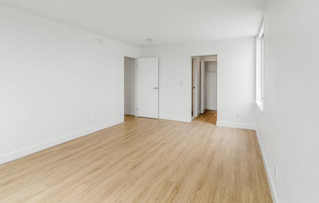 Bedroom with Hard Surface Flooring