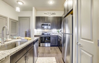 Cromwell at Plum Creek Apartments Model Kitchen