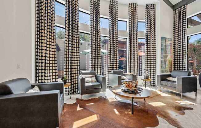 Living Room at Lazo Apartment Homes, Chandler Arizona