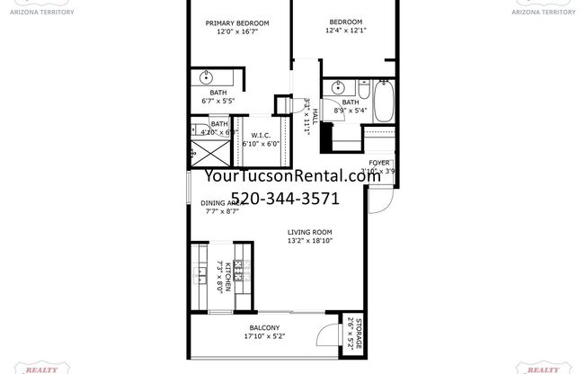 2 beds, 2 baths, $1,150, Unit 201