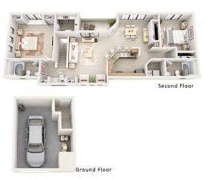 2 beds, 2 baths, 1,131 sqft, $1,806