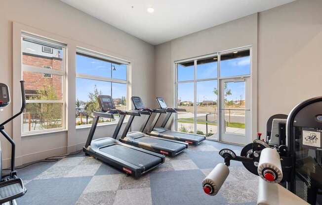 The Edison at Bozeman Gateway Apartments in Bozeman, Montana Fitness Center