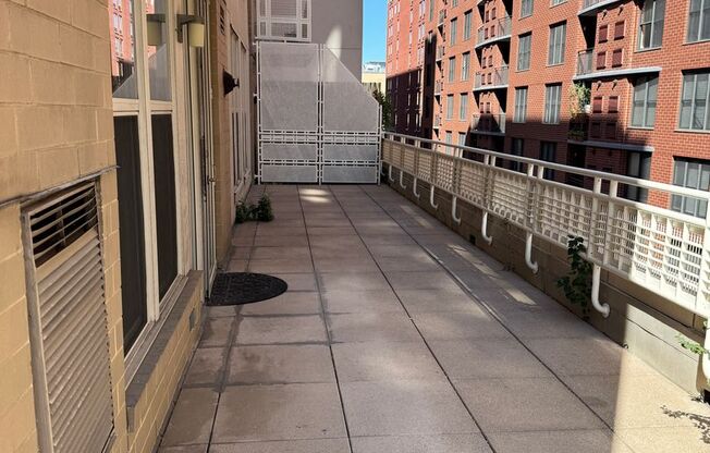 Spacious One Bedroom Plus Den W/MASSIVE Private Balcony Available Now!