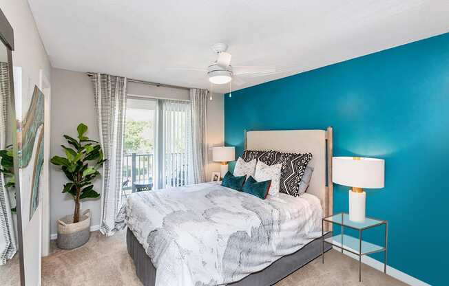 Beautiful Bright Bedroom With Wide Windows at South Square Townhomes, Durham, NC