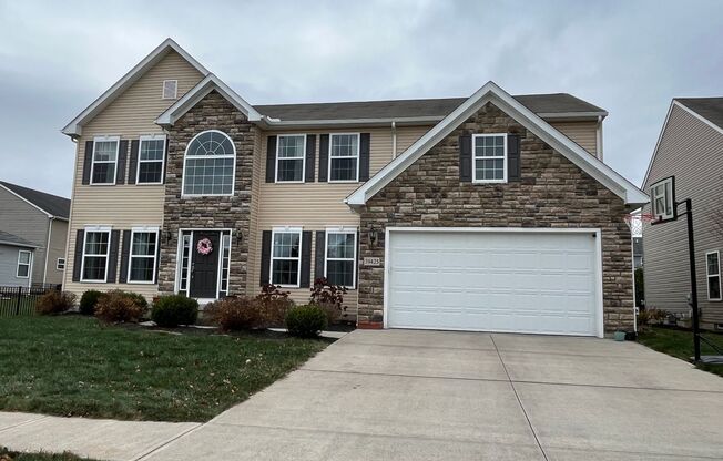 Modern and huge 4bed/2.5bath partially finished home available for rent in Avon!