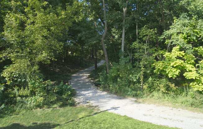 Nature Walking Trail at The Timbers Apartments, Indiana, 47715