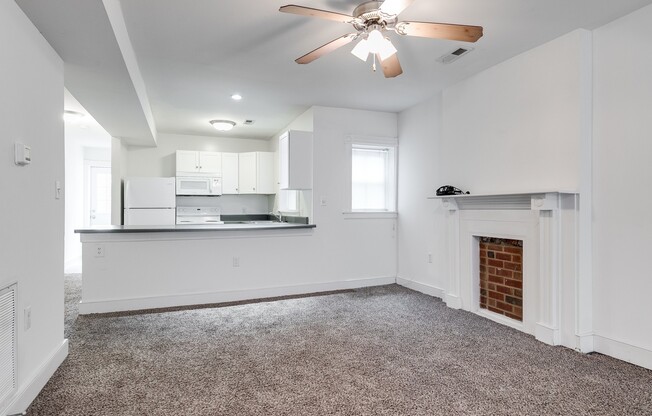 Awesome Location, 3 Bedroom 2 Bath Carytown Row Home Available July 30th!
